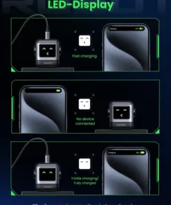 Alternative view of شارژر دیواری 65 وات یوگرین UGREEN Uno Charger 65W CD361
