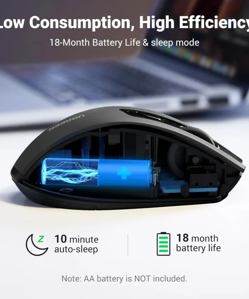 Alternative view of ماوس بی سیم یوگرین UGREEN Wireless Mouse 2.4G MU006 