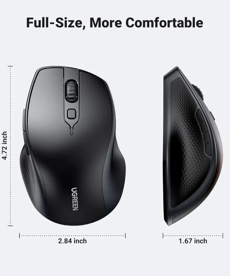 ماوس بی سیم یوگرین UGREEN Wireless Mouse 2.4G UM101 - Image 3