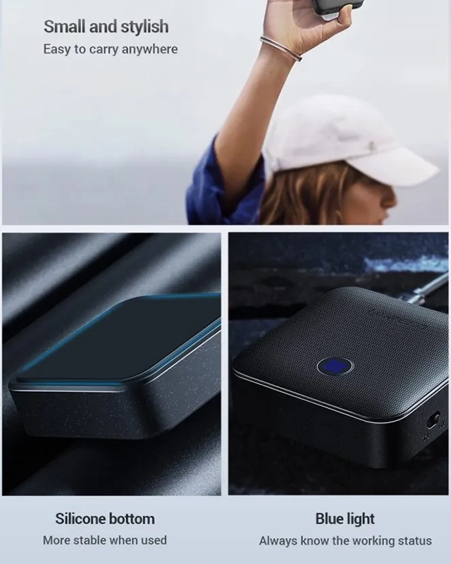 فرستنده و گیرنده یوگرین UGREEN Bluetooth aptX Transmitter Receiver CM144 11 فرستنده و گیرنده یوگرین UGREEN Bluetooth aptX Transmitter Receiver CM144 - Image 11