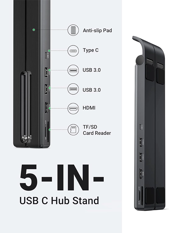 Alternative view of استند لپ تاپ و هاب دیتا یوگرین Ugreen Laptop Stand Docking Station CM359