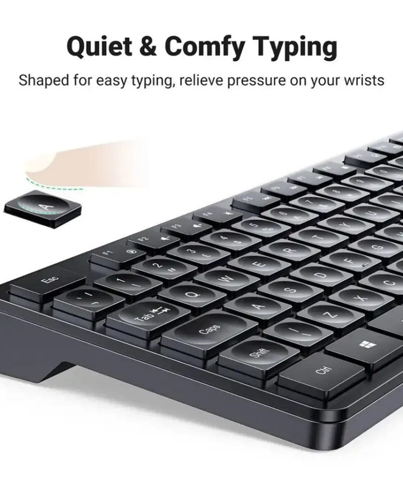 کیبورد بی سیم یوگرین Ugreen Wireless Keyboard KU004 14 کیبورد بی سیم یوگرین Ugreen Wireless Keyboard KU004 - Image 6