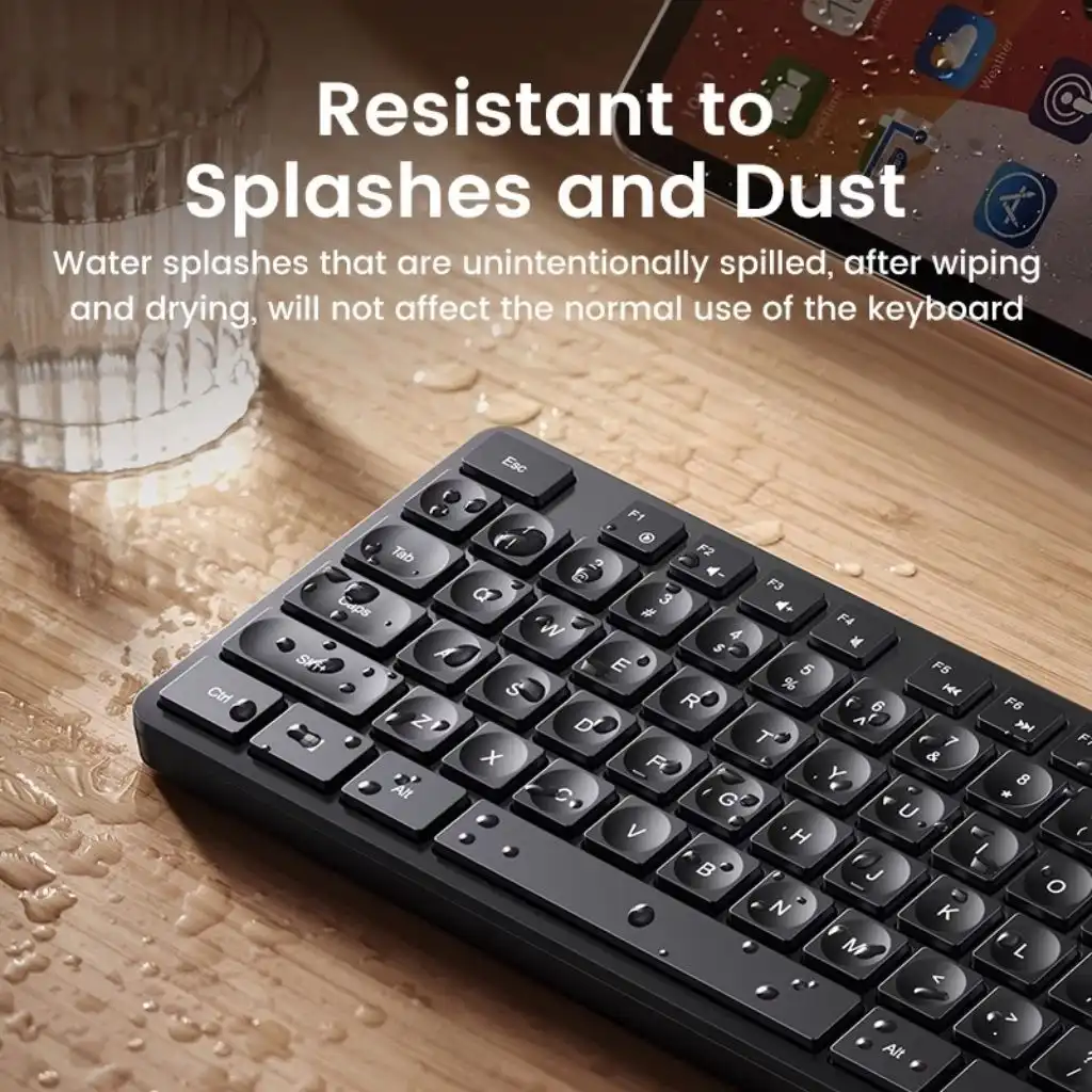 کیبورد بی سیم یوگرین Ugreen Wireless Keyboard KU004 5 کیبورد بی سیم یوگرین Ugreen Wireless Keyboard KU004 - Image 5