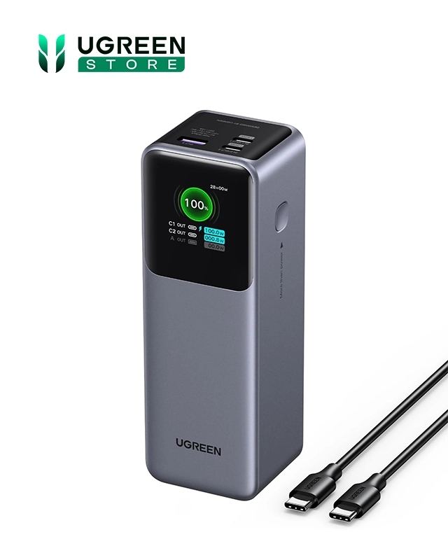 پاوربانک یوگرین UGREEN Nexode Power Bank 25000mAh PB722