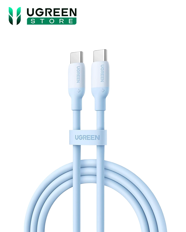 کابل 1 متر یوگرین UGREEN USB C to USB C Silicone 1m Cable US563 7 کابل 1 متر یوگرین UGREEN USB C to USB C Silicone 1m Cable US563 - Image 7