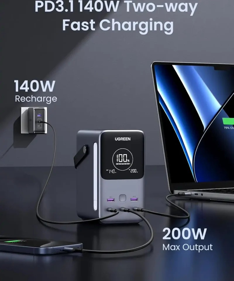 پاوربانک 48000 میلی آمپر یوگرین مدل PB770 12 پاوربانک 48000 میلی آمپر یوگرین مدل PB770 - Image 4