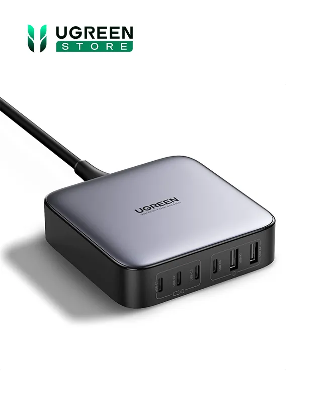 شارژر رومیزی ۲۰۰ وات یوگرین UGREEN Nexode 200W GaN Desktop Charger CD271