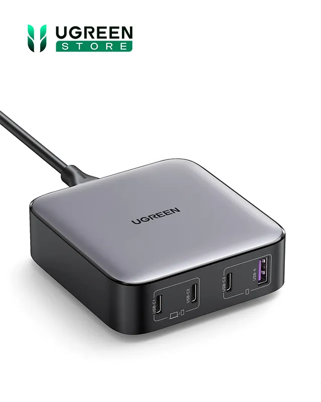 شارژر رومیزی 100 وات یوگرین UGREEN Nexode 100W GaN CD328
