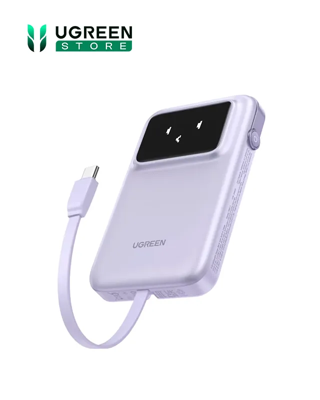 پاوربانک 10000 میلی آمپر مگ سیف یوگرین UGREEN Uno Power Bank 10000mAh 30W PB511 9 پاوربانک 10000 میلی آمپر مگ سیف یوگرین UGREEN Uno Power Bank 10000mAh 30W PB511 - Image 9