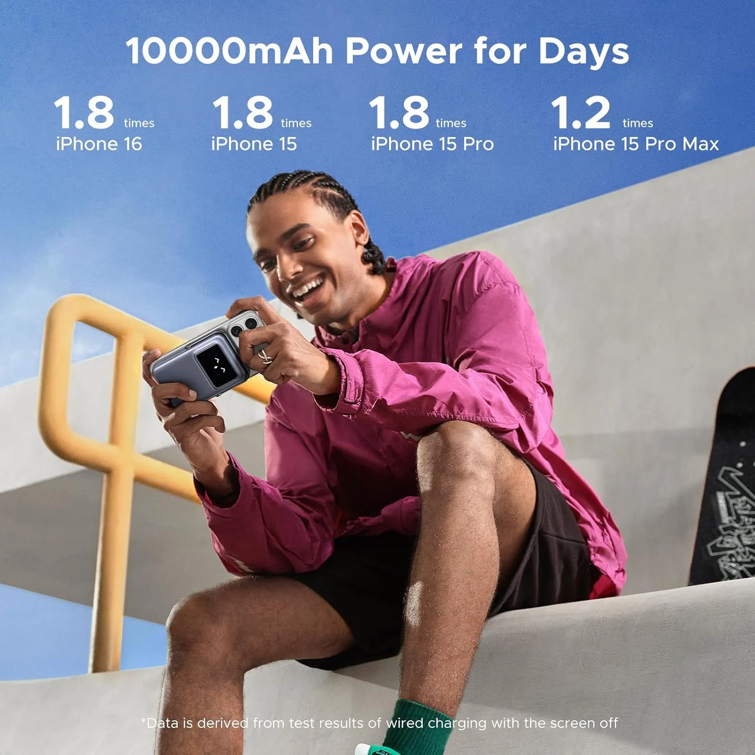 پاوربانک مگ سیف 10000 میلی آمپر یوگرین UGREEN Uno Series Magnetic Wireless Power Bank 10000mAh PB572 5 پاوربانک مگ سیف 10000 میلی آمپر یوگرین UGREEN Uno Series Magnetic Wireless Power Bank 10000mAh PB572 - Image 5