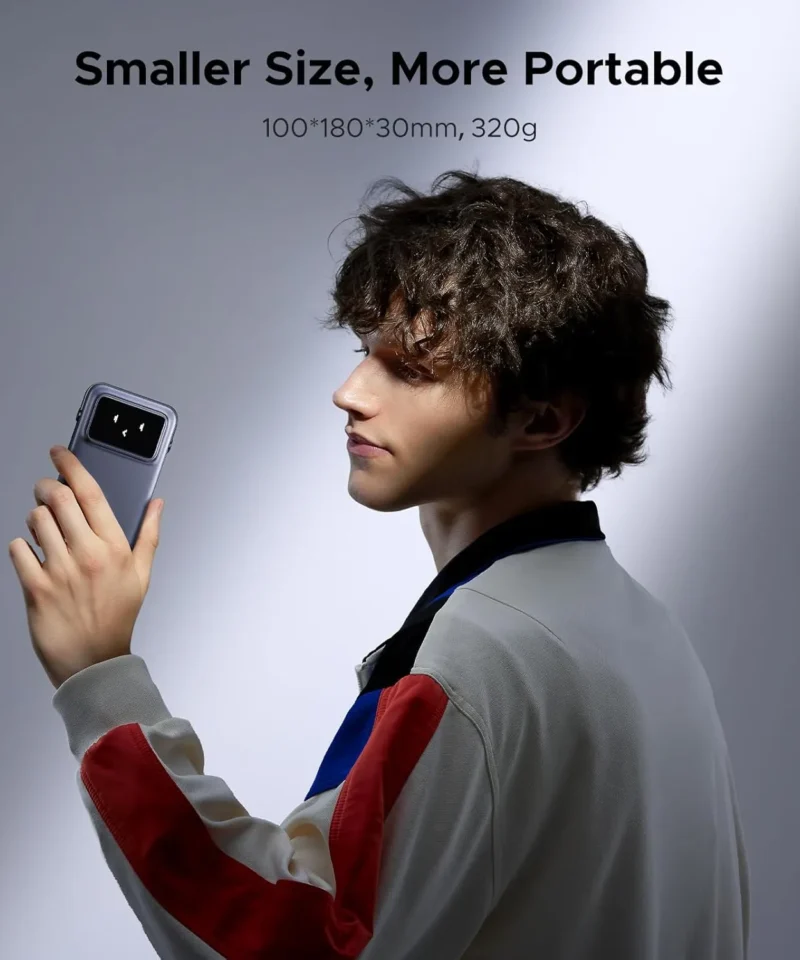 پاوربانک مگ سیف 10000 میلی آمپر یوگرین UGREEN Uno Series Magnetic Wireless Power Bank 10000mAh PB572 13 پاوربانک مگ سیف 10000 میلی آمپر یوگرین UGREEN Uno Series Magnetic Wireless Power Bank 10000mAh PB572 - Image 6